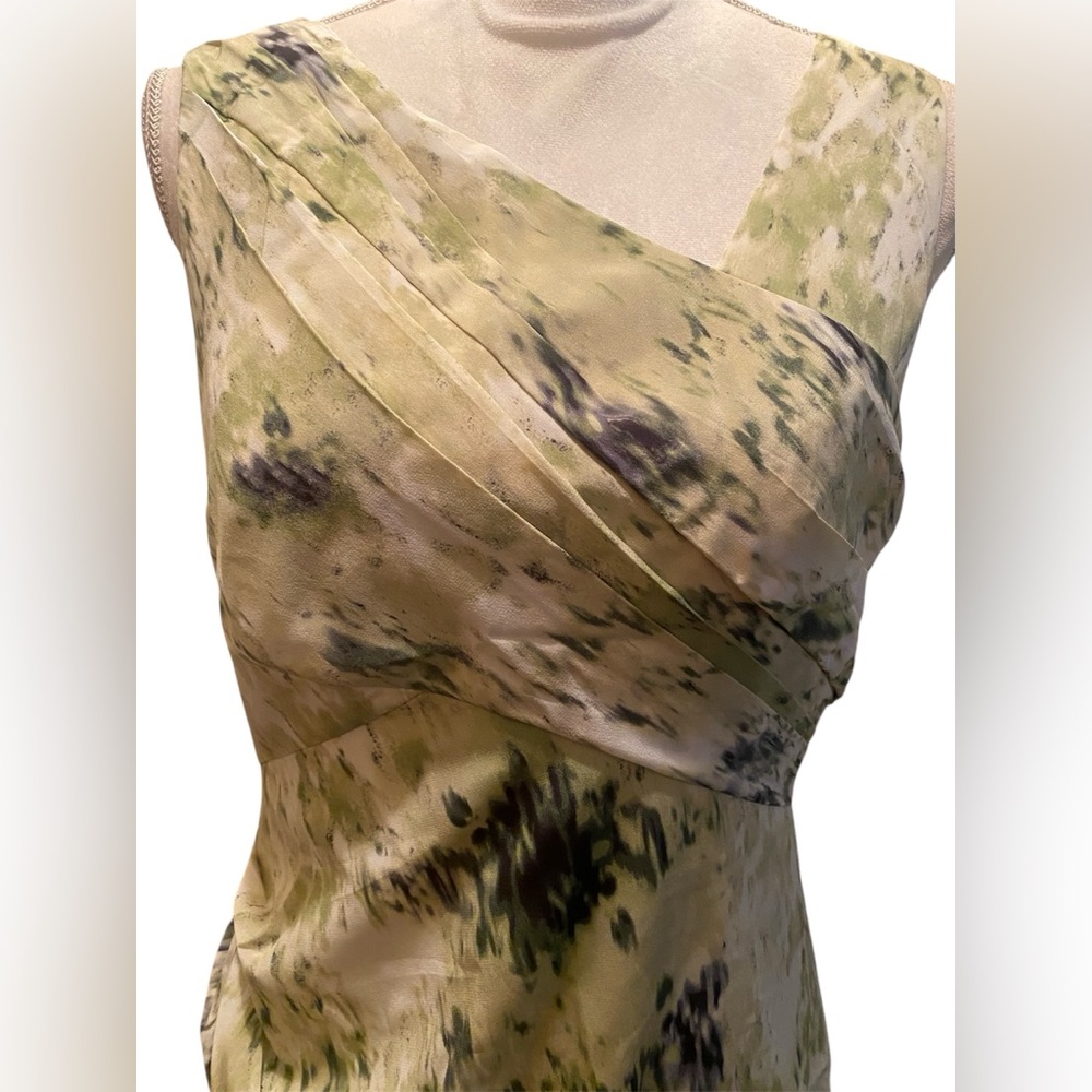 Ann Taylor midi silk blend dress - Picture 4 of 8